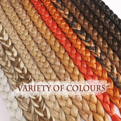Long Braid Ponytail Extension with Hair Tie Straight Sleek Wrap Around Hair Extensions Braid Pony Tail Fluffy Soft Synthetic Hairpieces for Women Daily Wear,26 inch-Light Blonde Mix Platinum - color: Light Blonde Mix Platinum, size: 26 Inch (Pack of 1)