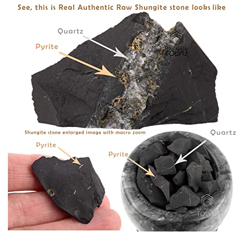 Shungite Pendants - Various Geometric Shapes - Authentic Stone - Certified - style: One with Nature