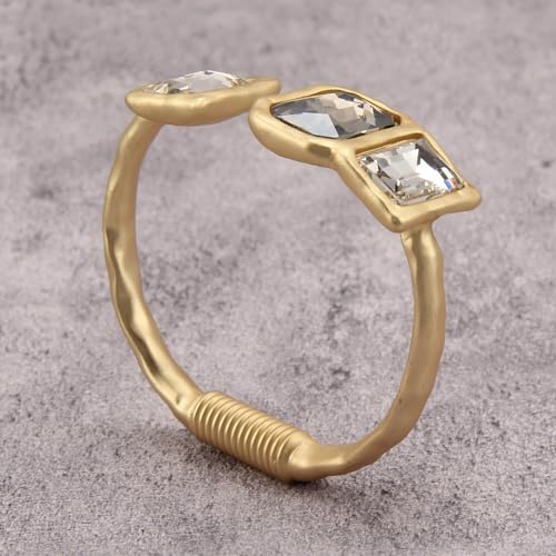Chunky Bangle Bracelets for Women Cuff Bracelet Thick Gold Bangles Open Wide Arm Cuffs Bracelets Boho Jewelry - style: Arm Bracelets