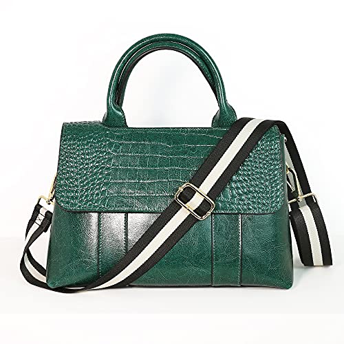 Kolti Purse Strap Replacement Crossbody Handbag Stripe Wide Adjustable - color: Gold Buckle-24