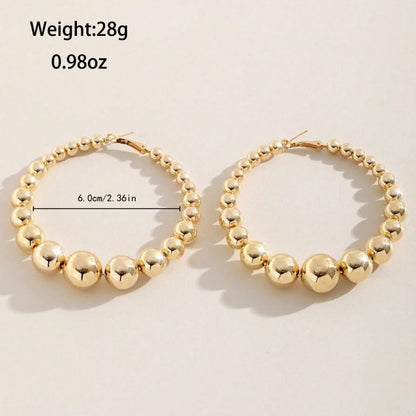 Gold Large Hoop Earrings Lightweight Chunky Gold Earrings Big Hoop Earrings for Women Silver Chunky Earring Gold Statement Earring Fashion Trendy Jewelry - style: A - gold