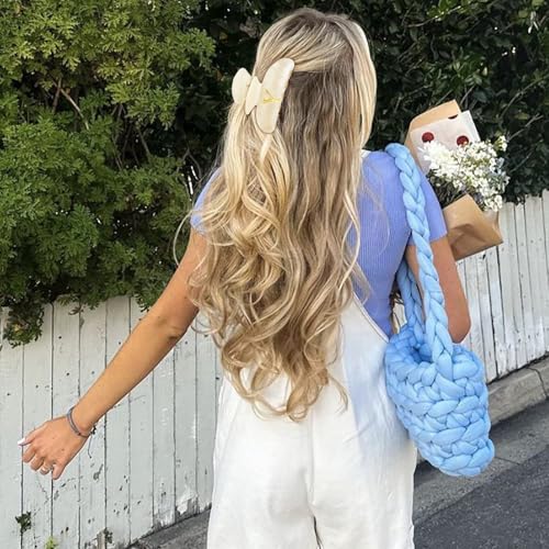 LILIE&WHITE Acrylic Letter Hair Clips For Women Stylish Y Initial Hair Claw | Alphabet Hair Clip Fashion Glitter Monogram Claw Clip Elegant And Durable Hair Accessory Large Hair Clips Y - color: HC22539Y