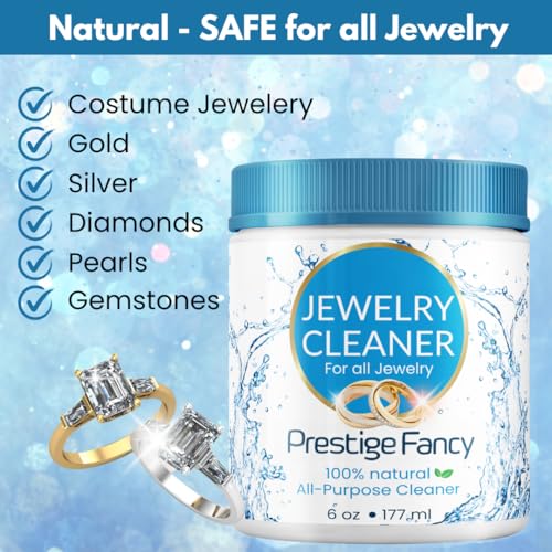 Jewelry Cleaner Kit for Gold, Silver, Diamonds & Precious Stones - style: Jewelry cleaner Kit