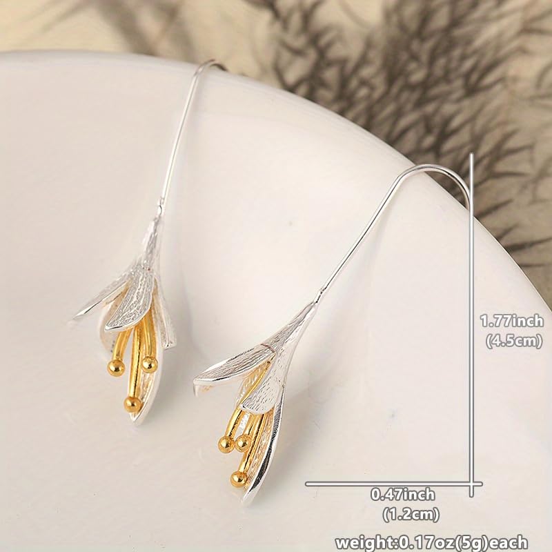 Retro Exaggerated Drop Earrings Personality Vintage Carved Dangle Earrings Daily Accessories Party Valentine's Day Jewelry Gifts for Women - style: Retro Style 22