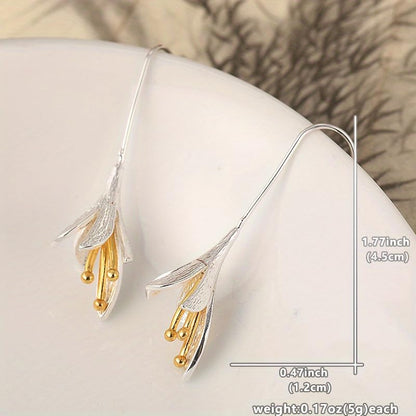 Retro Exaggerated Drop Earrings Personality Vintage Carved Dangle Earrings Daily Accessories Party Valentine's Day Jewelry Gifts for Women - style: Retro Style 22