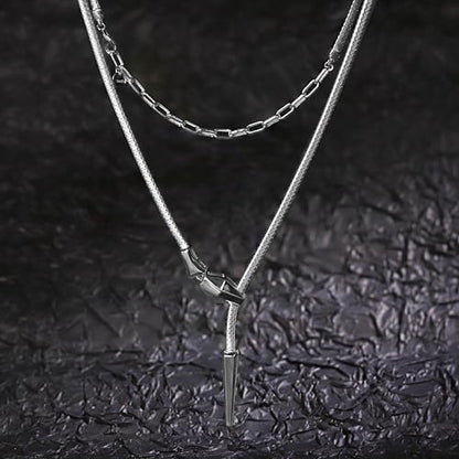 Handmade in Italy Necklace S925 Silver Twist Choker-Necklaces Minimalist Coil Craft Jewelry Mother's Day Christmas Gift for Women - color: 11