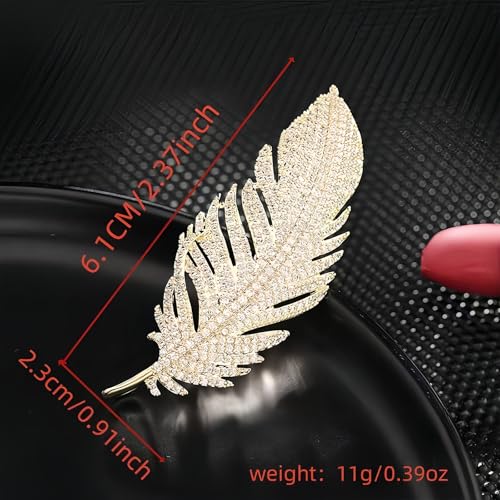2pcs Rhinestone Brooch Pin for Women Dress Elegant Stylish Crystal Brooches Fashion Accessories Pins Lapel Boutonniere Ideas Wedding Christmas Birthday Jewelry Easter Gift - color: 01 Silver/Gold