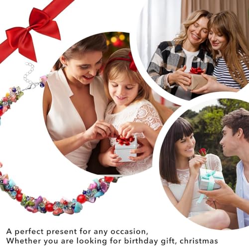 Beaded Necklaces Necklaces Shell- Colorful Beads y Summer 20-23 Inch - color: Multicolor
