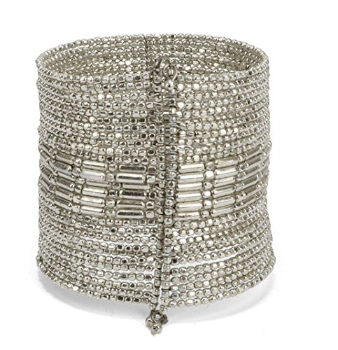 SPUNKYsoul New! Boho Metal Cuff Bangle Bracelets for Women l Collection - style: Silver