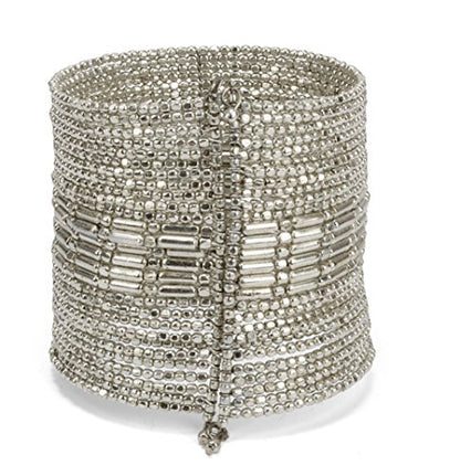 SPUNKYsoul New! Boho Metal Cuff Bangle Bracelets for Women l Collection - style: Silver