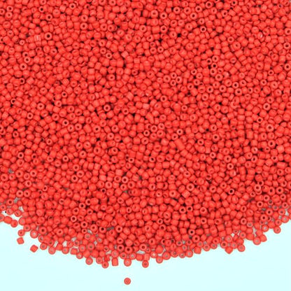 Red 12/0 Glass Seed Beads, 11000pcs Small Pony Beads Bulk 2mm Glass Loose Spacer Seed Beads for Friendship Bracelet Necklace Earring Jewelry Making DIY Craft - color: Red, size: 2mm - 11000Pcs