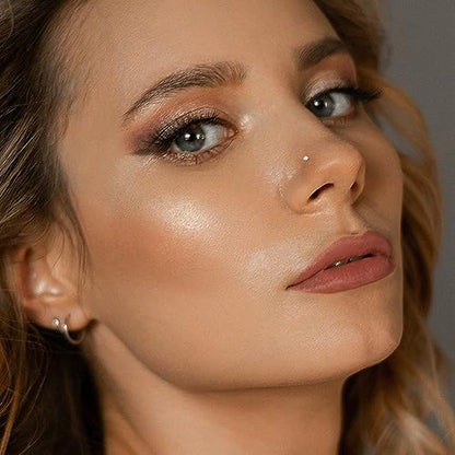 20G Nose Studs Rings Surgical Steel Austrian Crystal Nose Rings | Hypoallergenic,Nose Studs,316L Stainless Steel,Cartilage Earrings,Lip,Helix,Piercing Jewelry for Women,12Pcs 1.5mm