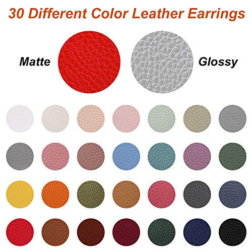 18-32 Pairs Tassel Earrings Set with Colorful Tassel Long Layered Dangle Hoop Tiered Thread Earrings Set for Women Jewelry Fashion and Valentine Birthday Party Gift - style: 30 Pairs Teardrop Earrings