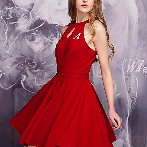 Letter Brooch Pins Initial Rhinestone Brooch for Women Crafts Silvery A-Z - color: Silver H
