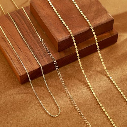 14K Gold Plated Layered Body Waist Chain for Women | Layered Waist Chain with CZ Heart and Pearl Pendant, Belly Chain Belt Jewelry for Women, Bikini Summer Beach Wear - style: Box & Square Waist Chain