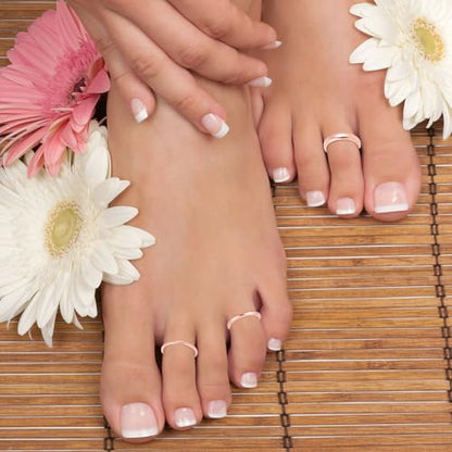 Mikovivi 3pcs Adjustable Toe Rings, Thin Open Band Toe Rings Elegant Summer Beach Foot Jewellery for Woman - color: Rose Gold
