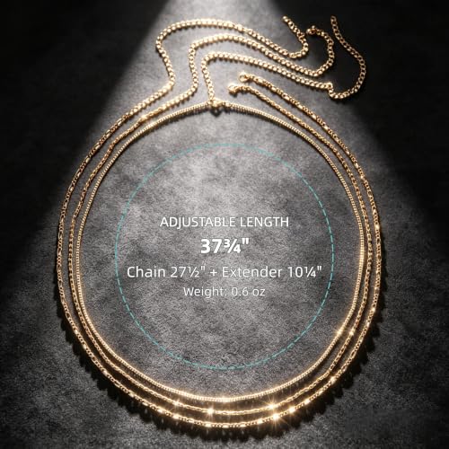 A Miaow Plated Gold Layered Belly Chain 14K Waist Chain Extender Waist Beads Water-Resistant Body Chain Belt for Women Summer Beach Bikini Music Festival Jewelry Accessories - color: Chain 3