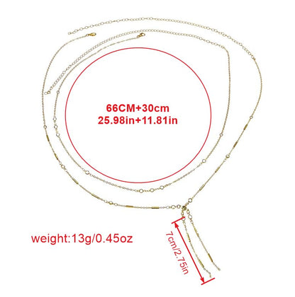 Gold Belly Waist Chain Adjustable Multilayer Sexy Bikini Waist Chain for Women Crystal Zircon Waist Layered Belly Chain for Women