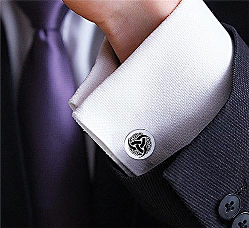 Kooer Personalized Men's Wedding Cufflinks, Custom Father Of The Bride Cuff Links Jewelry Gift For Men Him Groom Groomsman - style: uncle of the bride