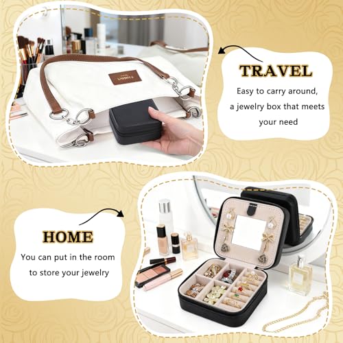Travel Jewelry Case (Black) - color: Black