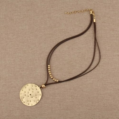 Chunky Pendant Necklace for Women Vintage Boho Necklaces Choker Layered Statement Necklaces Bohemian Jewlery Gifts - style: Boho Vintage Necklaces Women
