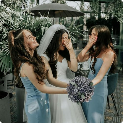 Bridesmaid Scrunchies Proposal Gifts Bachelorette Hair Claws Clips women heart sunglasses for Wedding Party Favors (Blue 18sets) - color: Blue 18sets