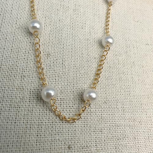 Anklet for Women Layered Anklets Women Double Heart Silver Bohemian Pearls Flat Chain Ankle Bracelet Charm Beaded Dainty Foot Jewelry Heart Charm Dainty Layer Anklets Trendy - color: Tiny Pearl