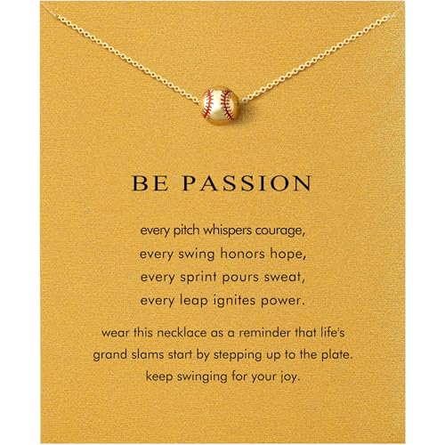 Baydurcan Dainty Gold Necklace for Women Ankh Mom Jesus Sun Star Necklace | 14K Gold Plated Pendant Necklaces Gifts for Friends Sister Mother, Birthday, Christmas, Graduation, Inspirational Gifts - style: Ball