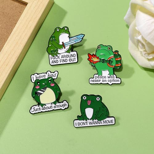 Cute Enamel Pin Sets for Backpacks and Jackets - color: JH-098