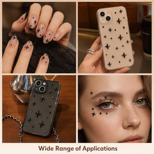 Fake Eyebrow Ring Fake Lip Labret Studs Replacement Balls Spike with 100pcs Sticker Non-Piercing Body Jewelry Fake Skin Piercing - color: Style B