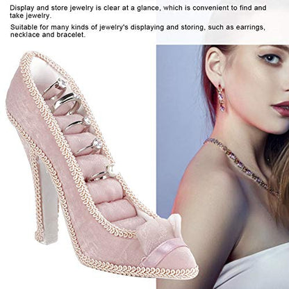 Jewelry Displays Stand, Model Dress High-Heeled Shoes Earring Necklace Ring Holder Display, Storage
