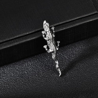 14G Surgical Stainless Steel Dangle Belly Button Rings for Women Belly Ring Dangling Piercing Jewelry CZ Snake lizard Skull Spider bat Halloween Party Punk Rock - style: lizard