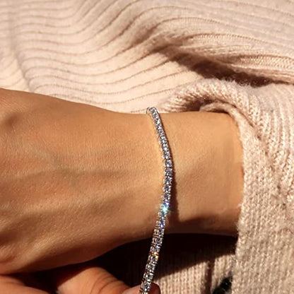 Zeffy Diamond Necklaces for Women, Dainty Gold Necklace 18k Gold Plated Layered Necklaces Simple Gold CZ Diamond Pendant Necklaces for Women Trendy Jewelry Gifts for Girls - color: Silver Jewelry Set