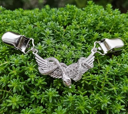 Vintage Sweater Clips Shawl Dresses Shirt Clips Retro Cardigan Collar Chain Clips Brooch Pins for Women - style: Style 7