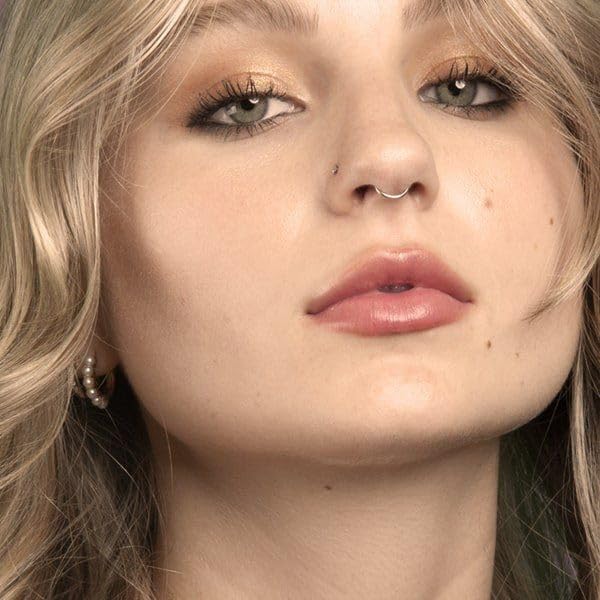 Small Gold Hoop Earrings, Lightweight 14K Gold Plated Huggie Hoop Earrings for Cartilage Helix Tragus, Hypoallergenic Earrings for Women Men, Tiny Thin Hoops Surgical Steel Endless Hoops Earrings 6-10 mm - color: 6/8/10mm Hoop Gold-18g