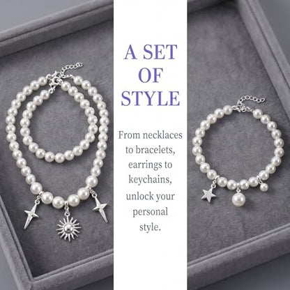 Joez Wonderful Links Bail Beads, Hypoallergenic Alloy Column Spacer Beads - color: Silver