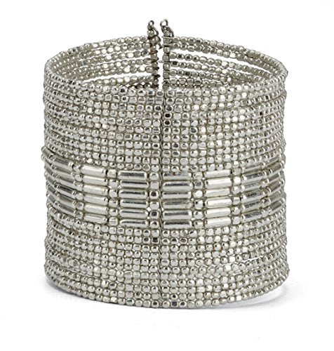 SPUNKYsoul New! Boho Metal Cuff Bangle Bracelets for Women l Collection - style: Silver