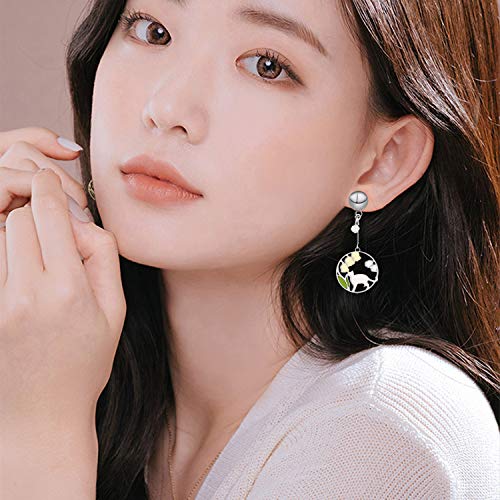 Earring Stud Findings,50pcs Stainless Steel Earring Studs Ball Post with Loop and 50pcs Butterfly Earrig Backs for Eariing Making