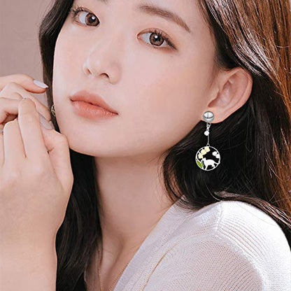 Earring Stud Findings,50pcs Stainless Steel Earring Studs Ball Post with Loop and 50pcs Butterfly Earrig Backs for Eariing Making