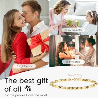 18K Gold Plated Cuff Bangle Bracelets for Women Waterproof, Gold Bracelets Stack Set, Satellite/Paperclip/Beaded/Box/Rope Butterfly&Dolphin Charms, The Leaf of Peace and Gold Cuff Bangle