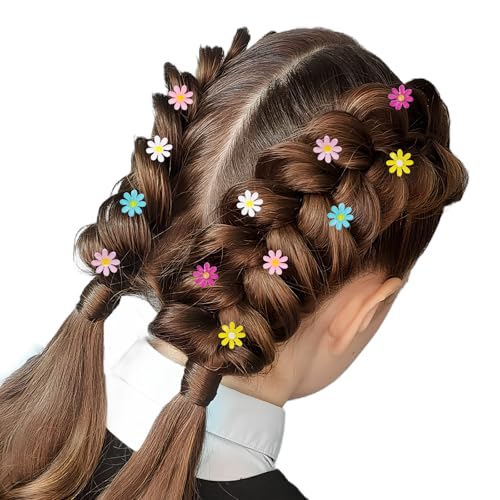 PinkSheep Bobby Pins, 24PCS, Flower Hair Clips for Girls, Women & Kids - Hair Accessories Metallic Finish - Non Slip - Versatile for Weddings, Prom, Birthdays - With Box