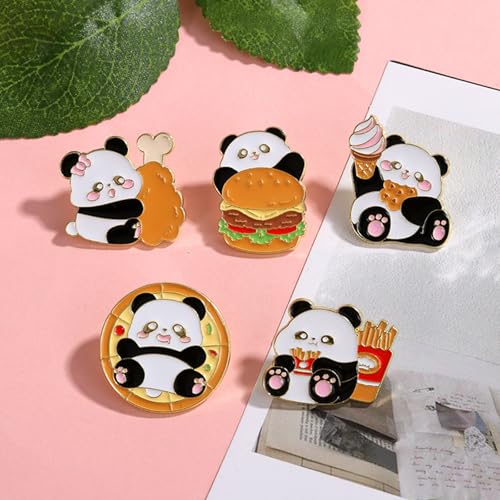 Cute Enamel Pin Sets for Backpacks and Jackets - color: JH-137