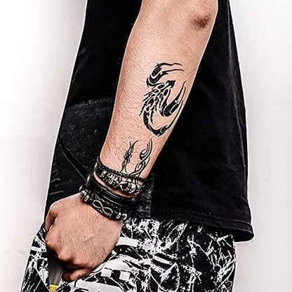 Leather Braided Bracelet Cuff Wrap Wristband for Men Women Adjustable - color: A:6pcs