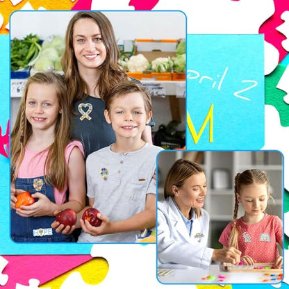 SANNIX 15Pcs Autism Awareness Pins, Autism Lapel Pin Autism Puzzle Enamel Brooch Badge for Autism Awareness Support Events Clothing Bag Hat Accessories - style: Autism Pin