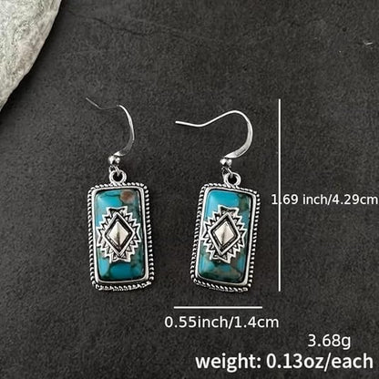 Retro Exaggerated Drop Earrings Personality Vintage Carved Dangle Earrings Daily Accessories Party Valentine's Day Jewelry Gifts for Women - style: Retro Style 3