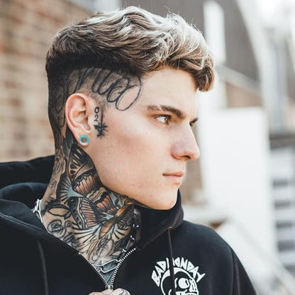 20Pcs Silicone Ear Gauges 2G-25mm Flexible Ear Tunnels Gauges Soft Expander Stretching Ear Plugs Tunnels Black Earring Piercings Jewelry for Men Women - color: Thick Light Green Silicone