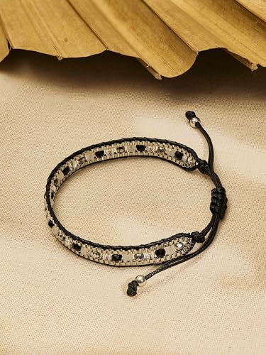 Bohemian Braided Bead Bracelet for Women, Trendy Jewelry Design - style: Bracelet OJ-T3LR