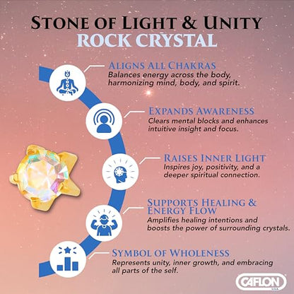 Caflon 16G 24K Gold Plated Rock Crystal Piercing Studs, Sterilized, 4/5mm | 24K gold plated, hypoallergenic, sterilized, gun or needle safe, 4mm-5mm - size: 5mm