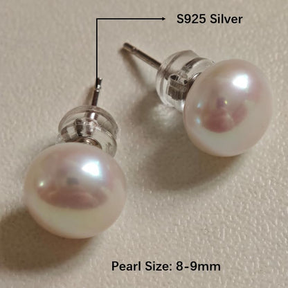 White Genuine Freshwater Cultured Pearl Necklace For Women And Men | Full Sizes from 3mm to 14mm Freshwater Pearls, AAA Grade & Above, A Love Gift Choice For Anniversaries And Birthdays - size: 6-7mm 17in