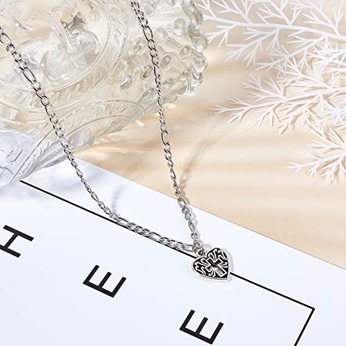 UNICRAFTALE 32.8ft(10m/Roll) Figaro Chains 304 Stainless Steel Chains Unwelded with Spool Figaro Chains Necklaces Metal Material Connector Chains for Women DIY Necklace Jewelry Making